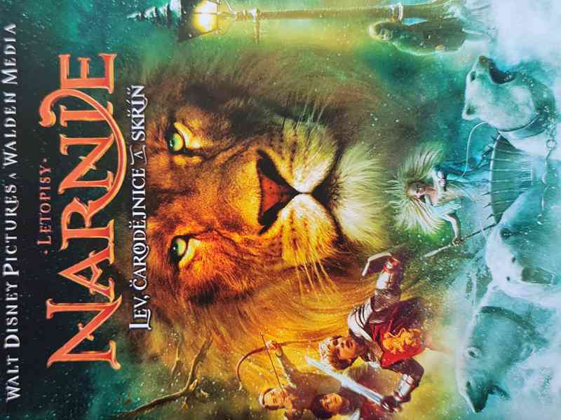 DVD - LETOPISY NARNIE / Lev, čarodějnice a skříň (BD)
