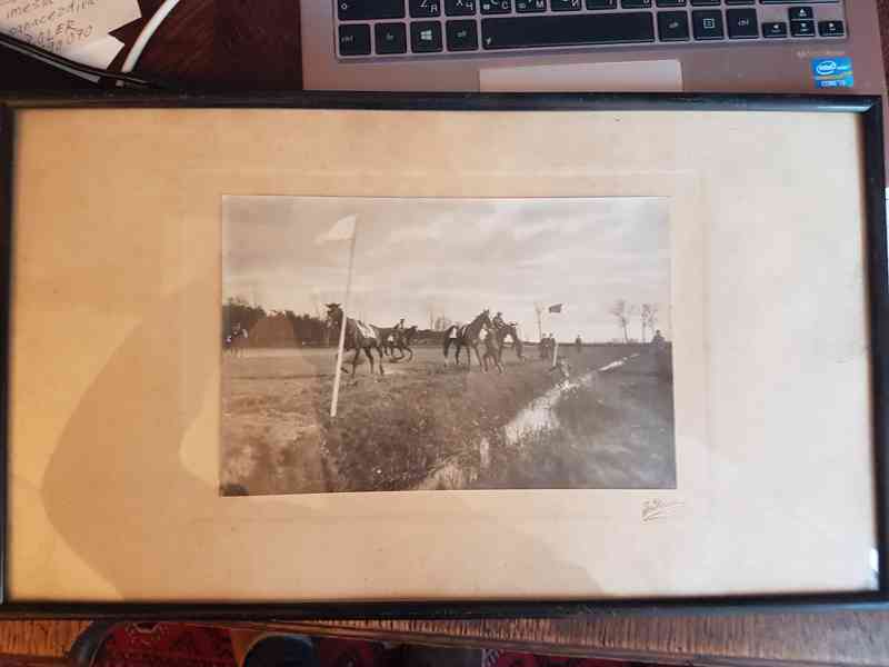 Originální fotografie Pardubická Steeple Chase 1929