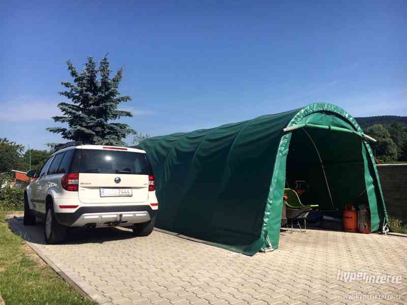Plachtová garáž 3,66 m x 6,1 m x 2,44 m - foto 3