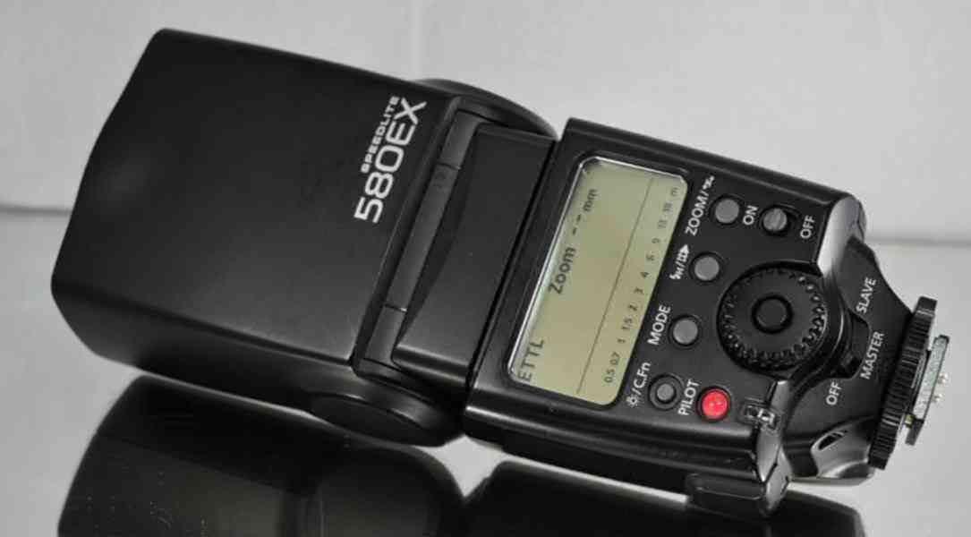 Canon Speedlite 580 EX **E-TTL II*master-slave - foto 6