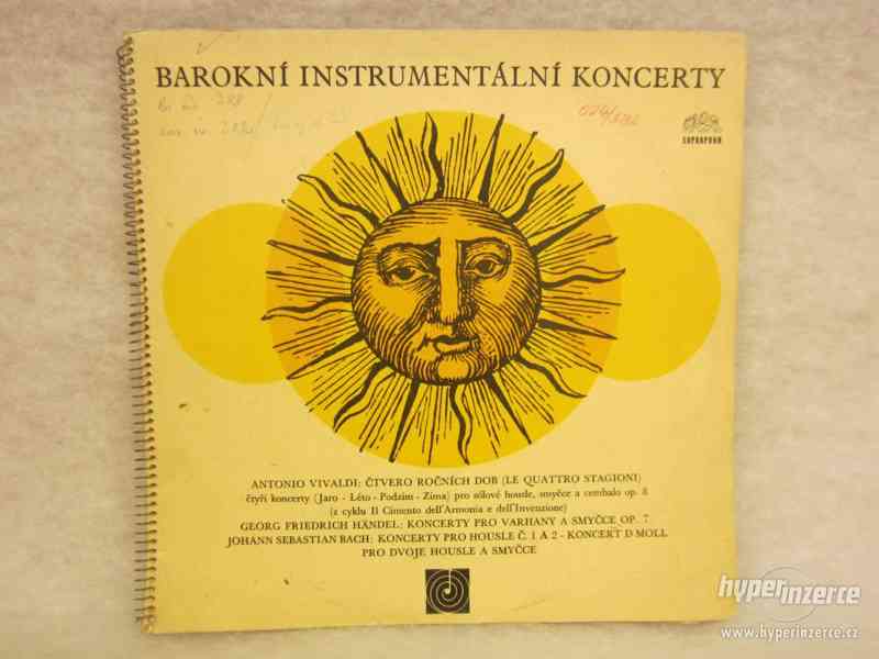 3LP Barokní koncerty /Vivaldi, Handel, Bach. 1967. - foto 1