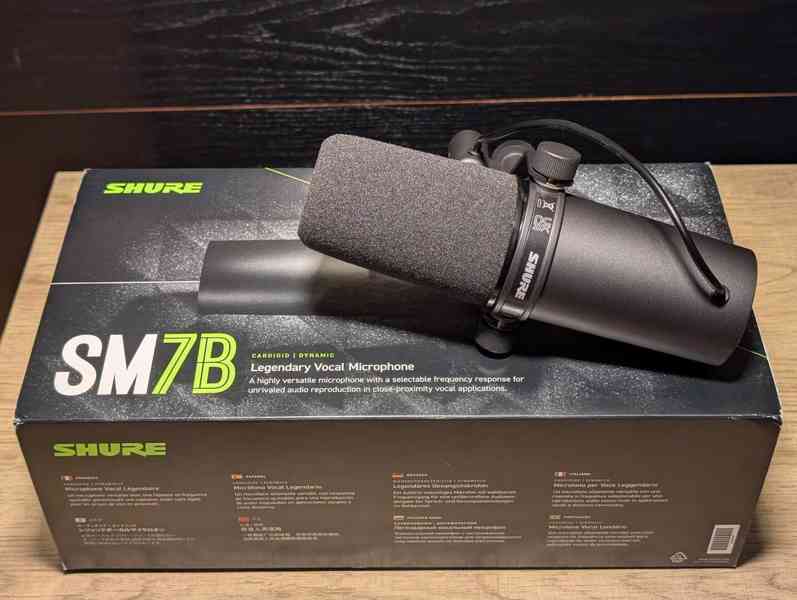 Shure SM7B Dynamic Vocal Microphone - foto 2