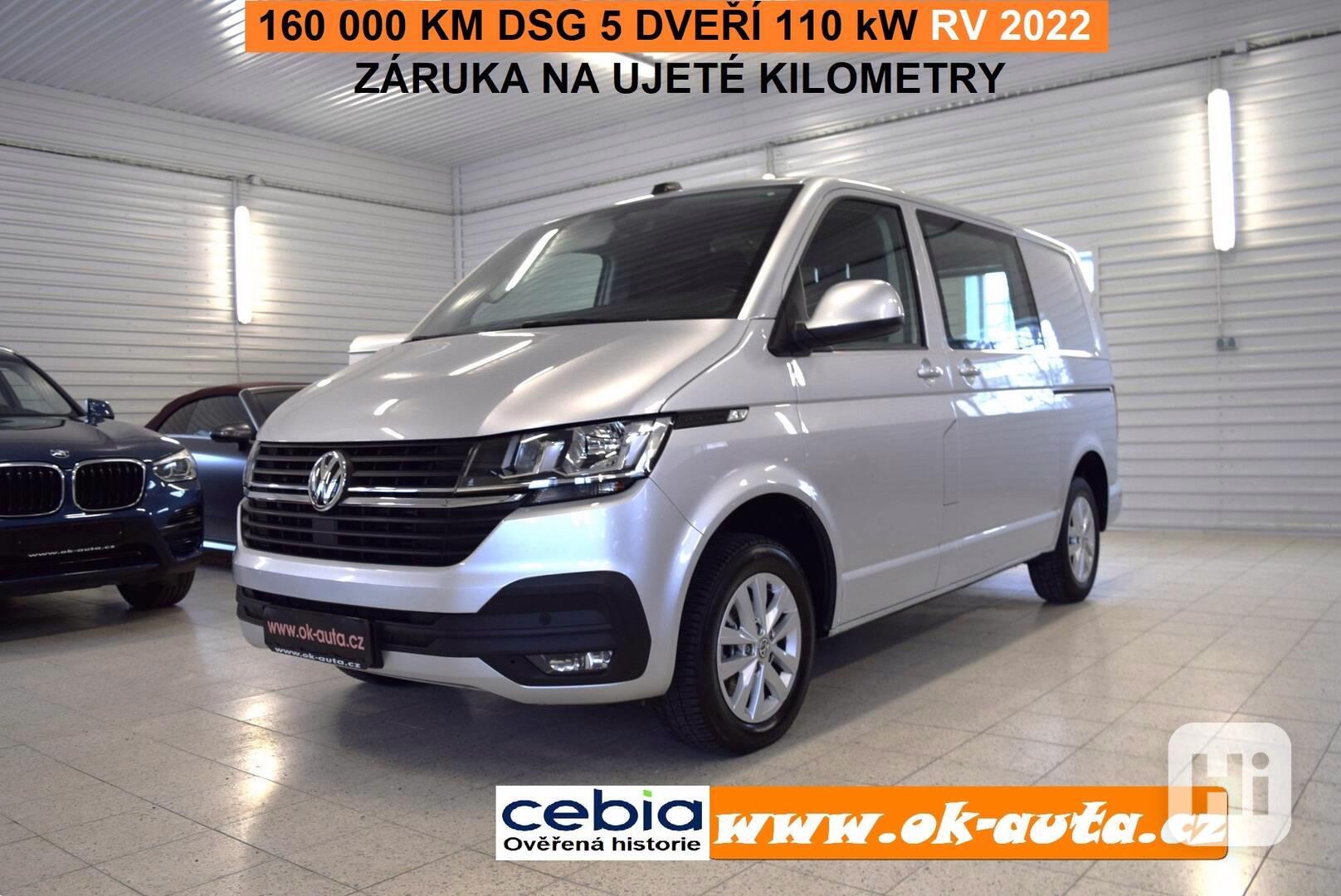 Volkswagen Transporter 2.0 TDI DSG 110kW 5 DVEŘÍ 2022-DPH - foto 1