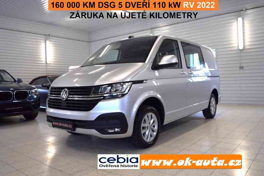 Volkswagen Transporter 2.0 TDI DSG 110kW 5 DVEŘÍ 2022-DPH - foto 1