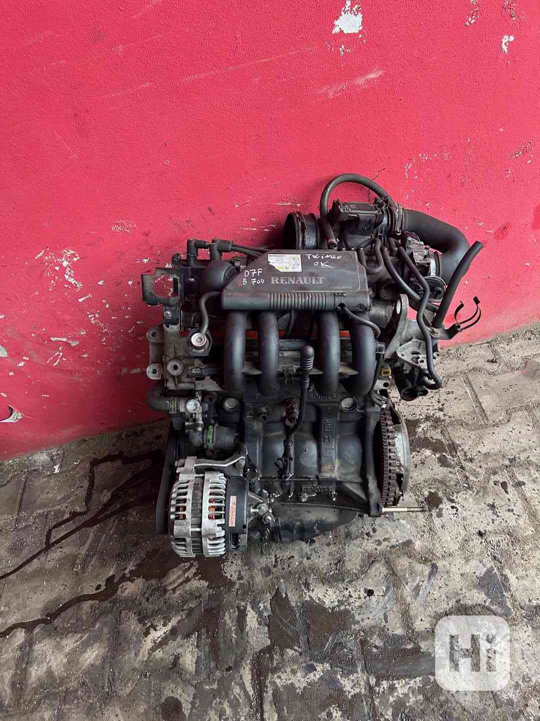 Motor 1,2 43KW D7F B700 Renault Twingo kompletní - foto 1