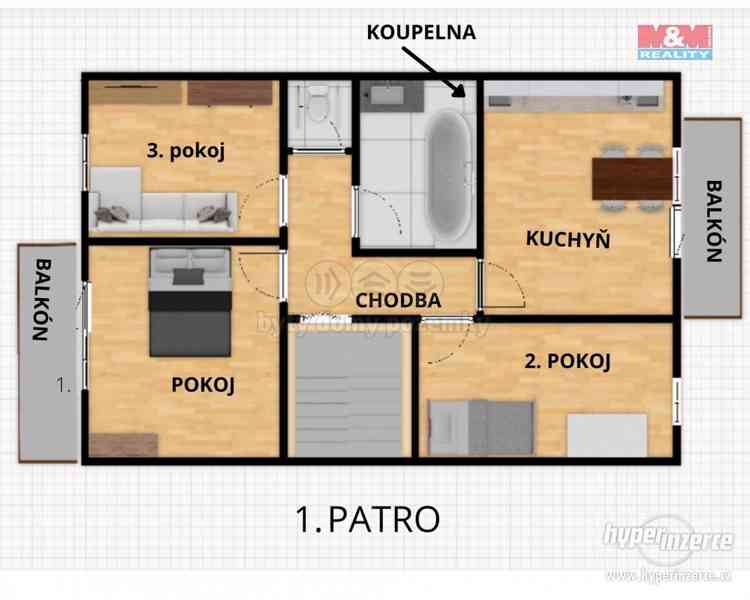 Prodej rodinného domu, Náměšť nad Oslavou, ul. Jana Wericha - foto 7