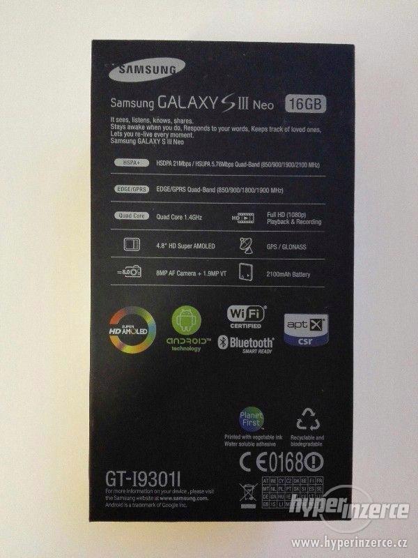 Samsung galaxy S3 neo v záruce, CZ distr. - foto 7