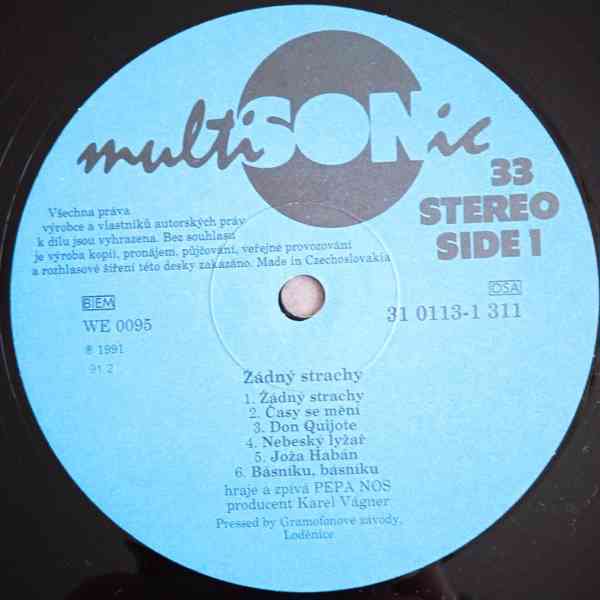 Pepa Nos – Žádný strachy  (LP)  - foto 3