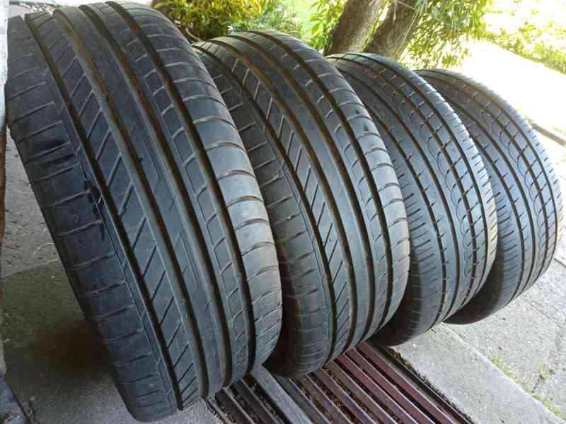Obutá Alu kola 18ky 5x112 pneu 99% SEAT ŠKODA AUDI VW FORD - foto 4