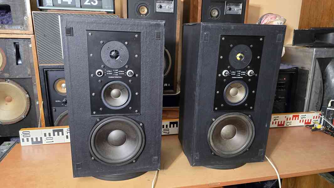 Reprosoustavy RS 334 - reproduktory TESLA, dobrý zvuk - foto 3