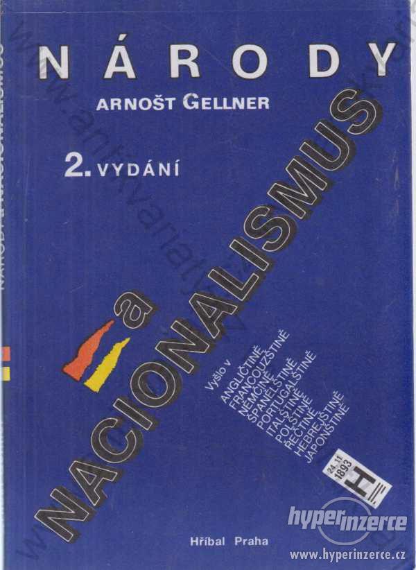 Národy a nacionalismus Arnošt Gellner 1993 - foto 1