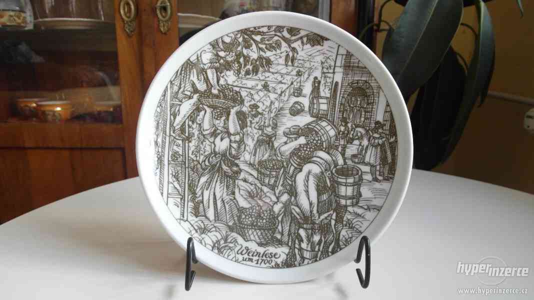 Ozdobný talíř významné porcelánky Hutschenreuther - foto 1