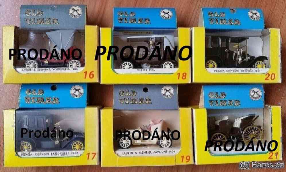 Igra Old timer - stará autíčka s krabičkami 10 ks - foto 6