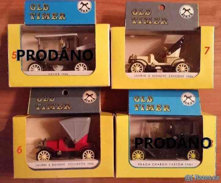 Igra Old timer - stará autíčka s krabičkami 10 ks - foto 3