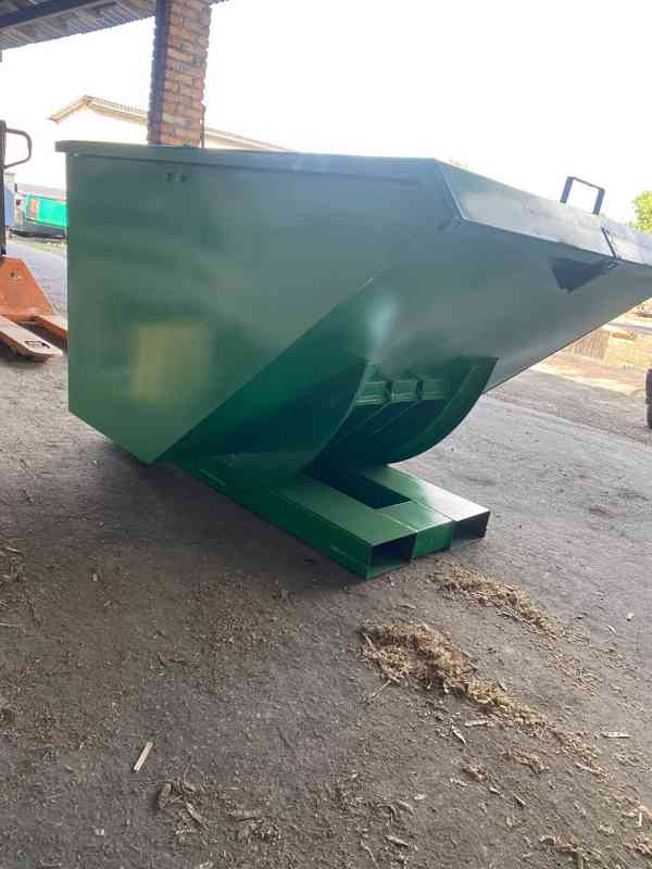 samovyprazdňovací kontejner, 1 m3, kontejner - foto 3