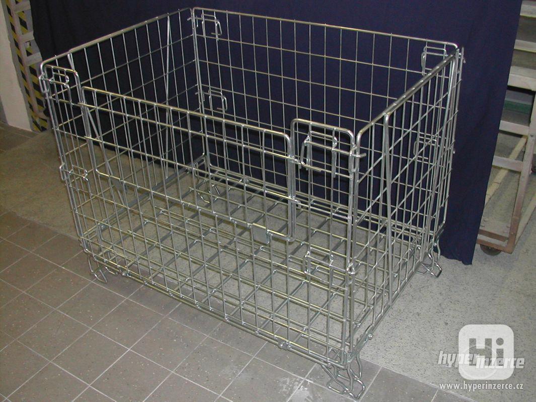 Skládací drátěný box - skladem - foto 1