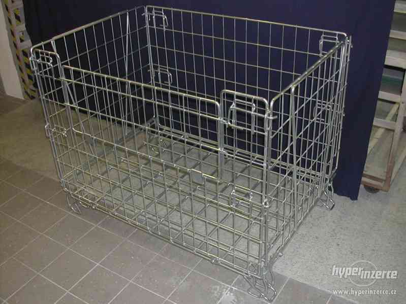 Skládací drátěný box - skladem - foto 1