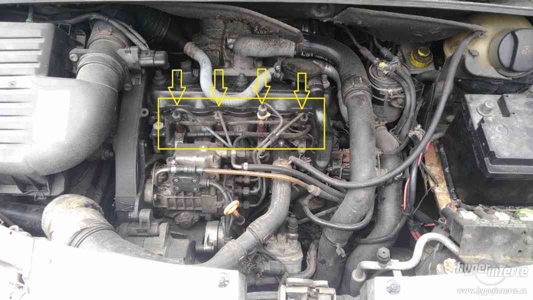 VW Sharan 1.9TDi 66 - 81kW -  díly motoru - foto 2