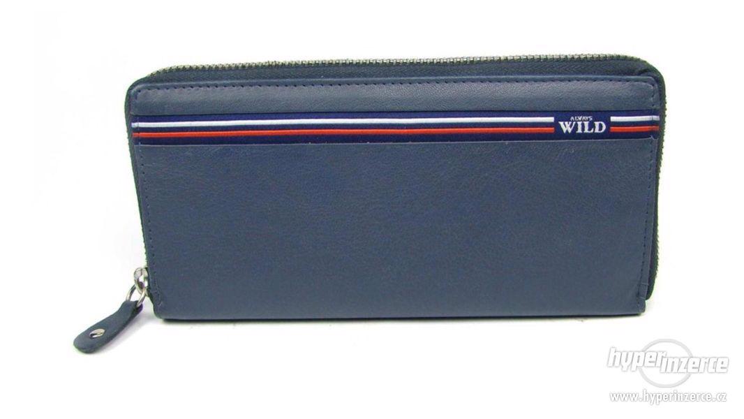 Dámská modrá peněženka - foto 1