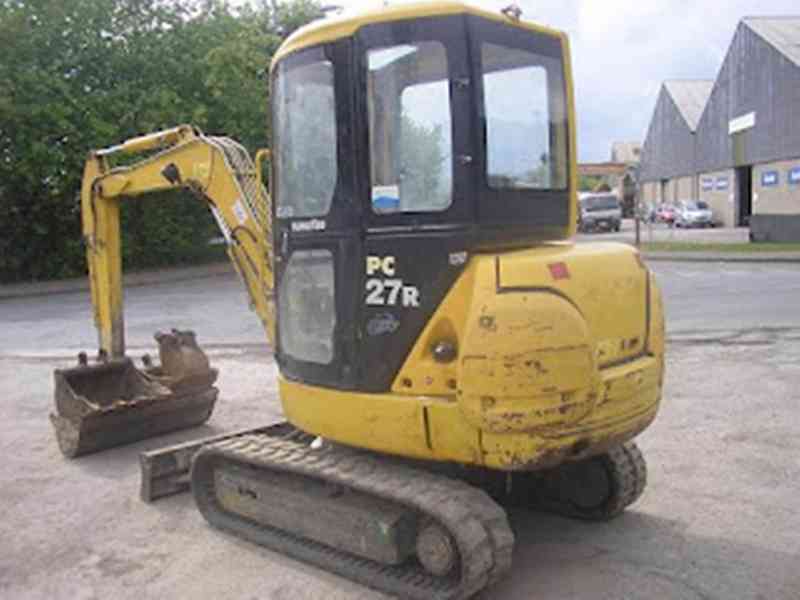 Minirypadlo Komatsu PC27R-8 - foto 3