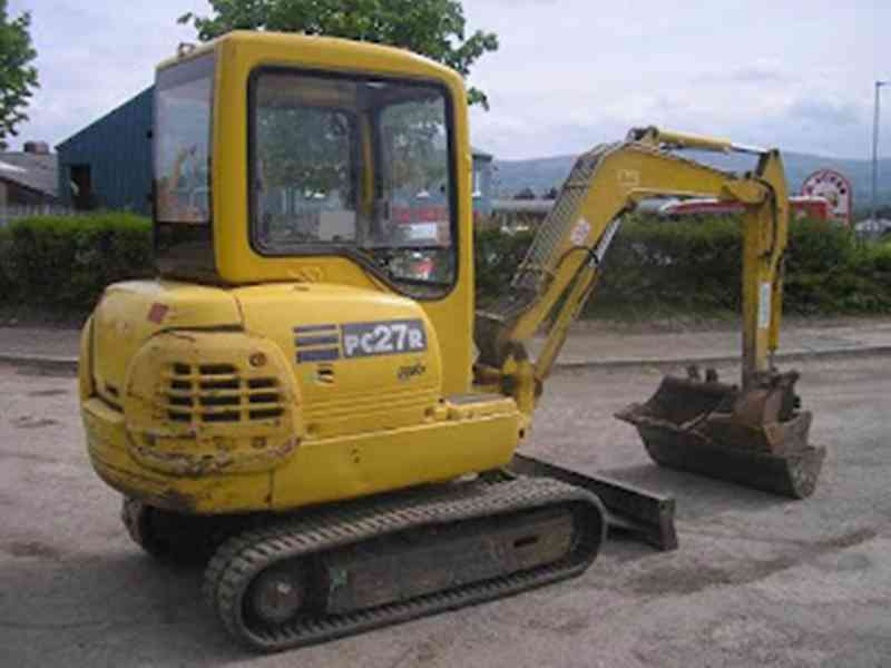 Minirypadlo Komatsu PC27R-8 - foto 4