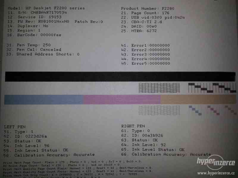 HP Deskjet F2280 | tiskárna | skener | kopírka - foto 3