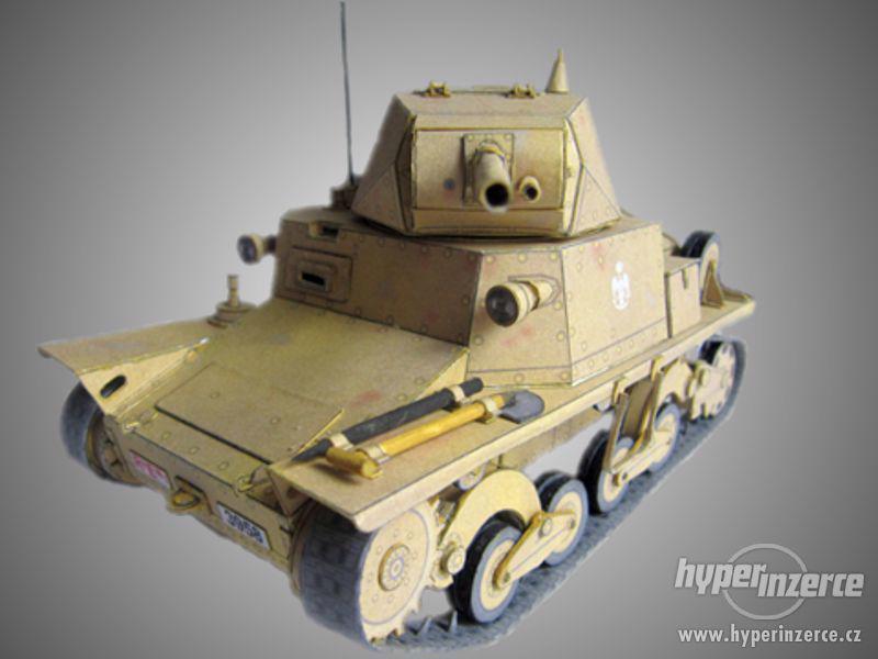 Prodám papírový model tanku Caro Armatto - foto 1