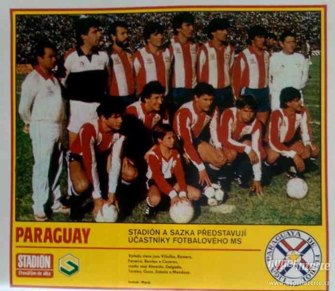 Paraguay - fotbal - čtenářům do alba 1986 - foto 1