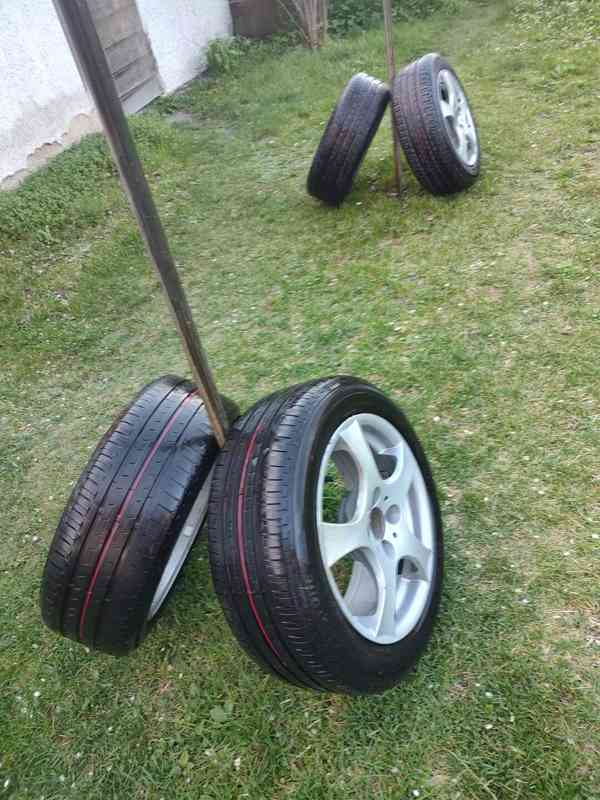 PRODAM LETNÍ SADU ALU DISKŮ + PNEU - foto 3