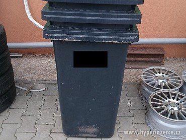 plastová popelnice - foto 1