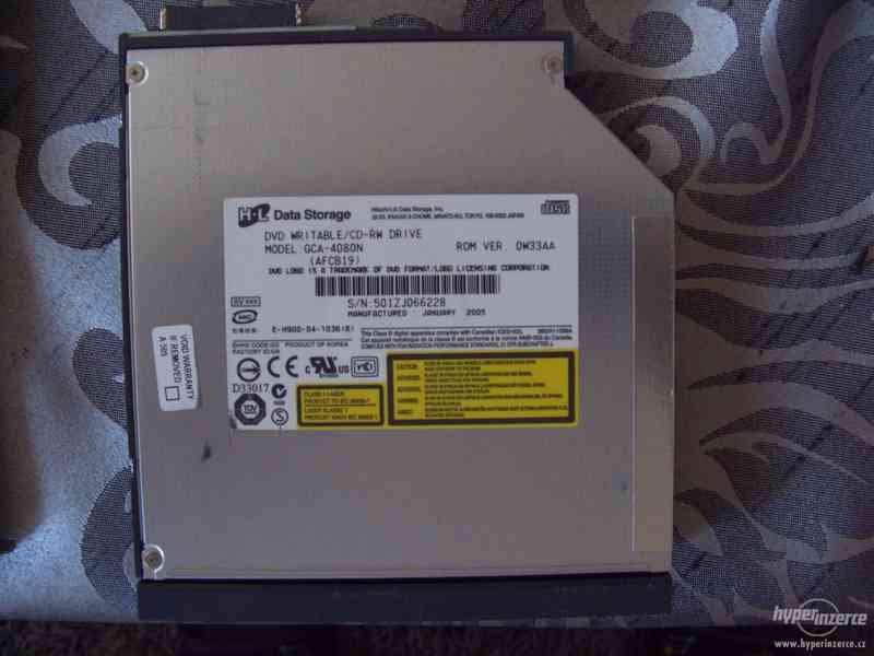DVD RW mechanika GCA-4080N pro notebook - foto 1