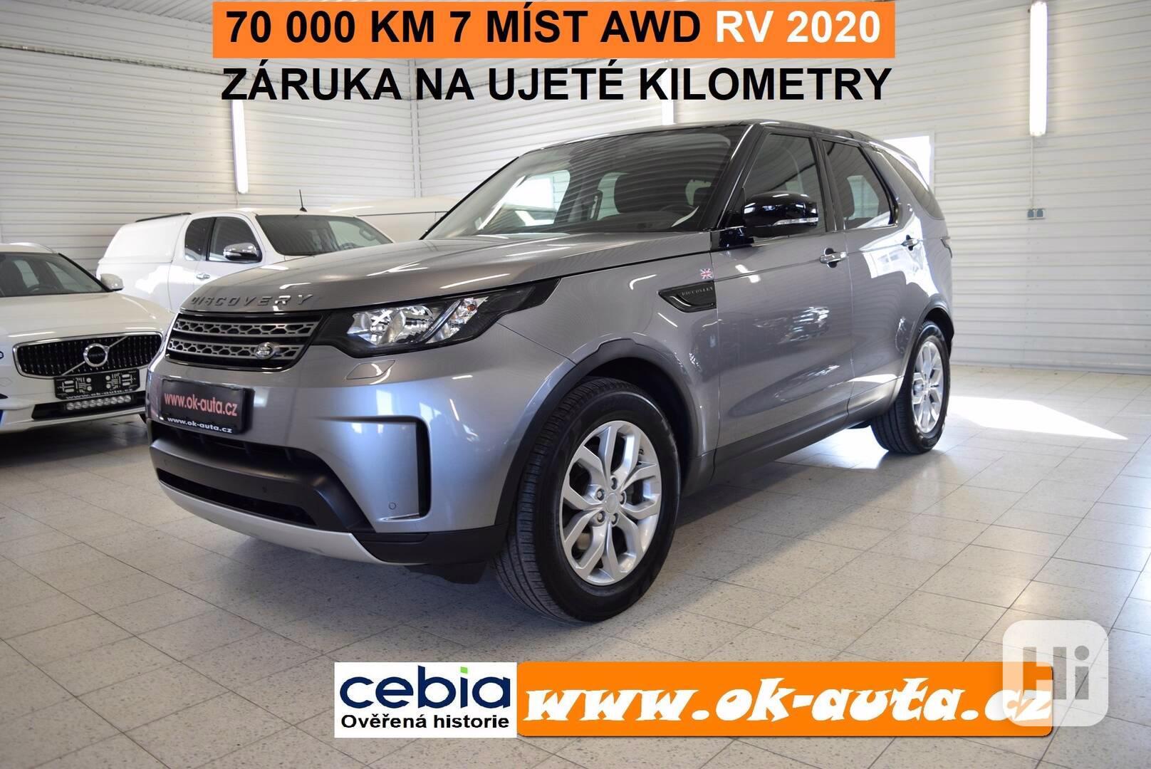 Land Rover Discovery 2.0 Sd4 177kW  7MÍST AWD 70 000 km 2020 - foto 1