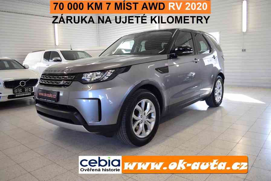 Land Rover Discovery 2.0 Sd4 177kW  7MÍST AWD 70 000 km 2020 - foto 1