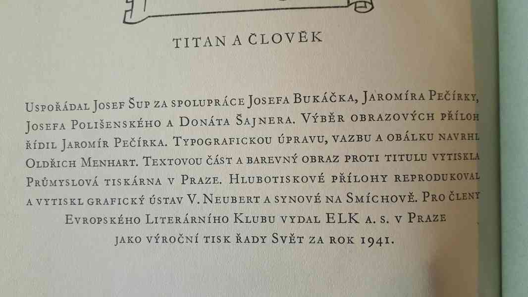  Michelangelo - Titan a člověk, Výbor díla (vyd. 1941)  - foto 9