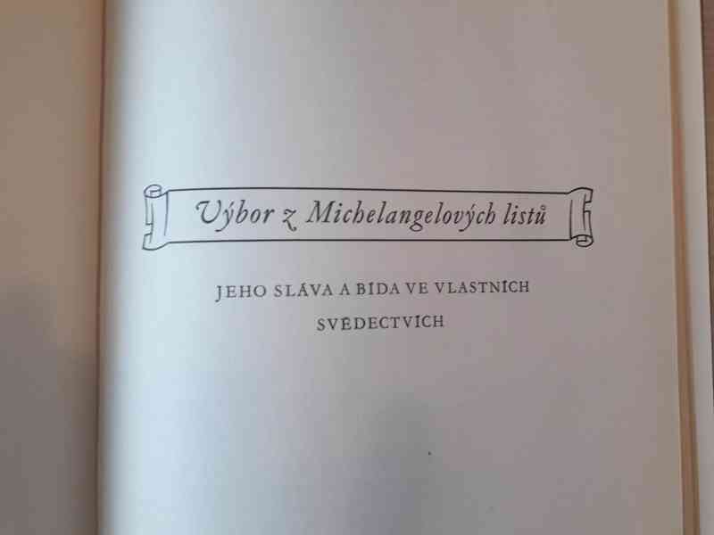  Michelangelo - Titan a člověk, Výbor díla (vyd. 1941)  - foto 3