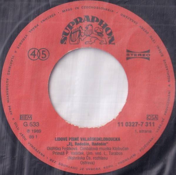 Cimbálová Muzika Klobučan — Oldřiška Fojtíková  (7"EP) - foto 4