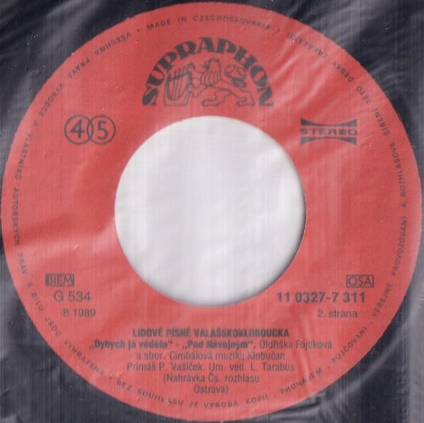 Cimbálová Muzika Klobučan — Oldřiška Fojtíková  (7"EP) - foto 5