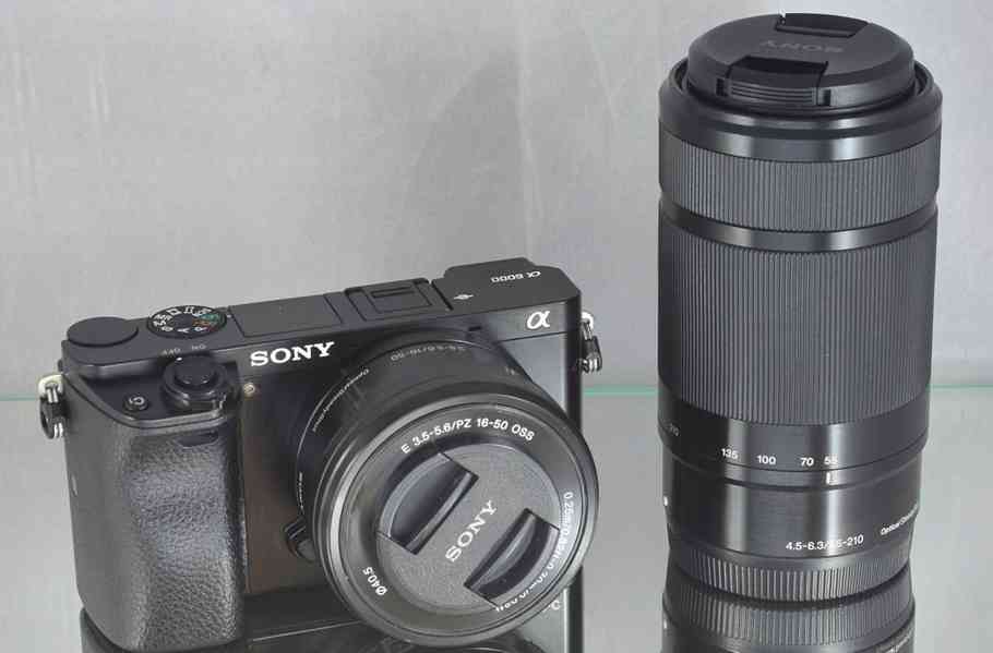 Sony A6000Y Sada 2 objek. 24 Mp*Full HDV* 8700 Exp - foto 4