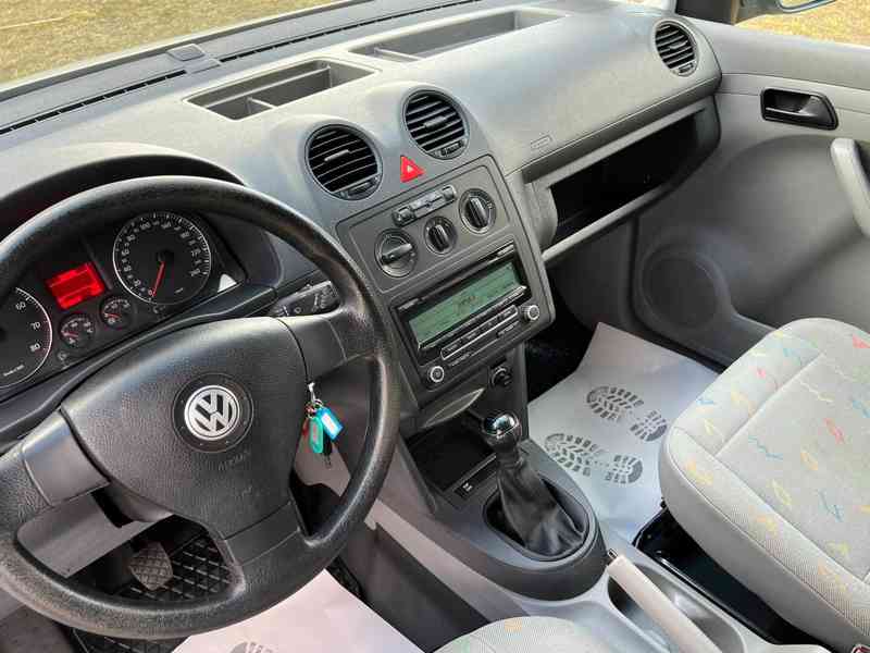  VW CADDY CARGO 2,0 MPI CNG + benzín - TOP KM - foto 7