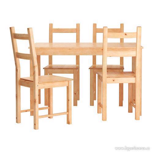 Prodám jídelní stůl a 4 židle IKEA - bazar - Hyperinzerce.cz