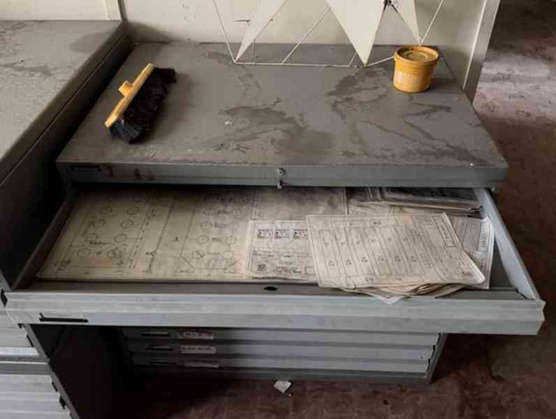 Skříň na výkresy 970X700X840 (16164.) - foto 2