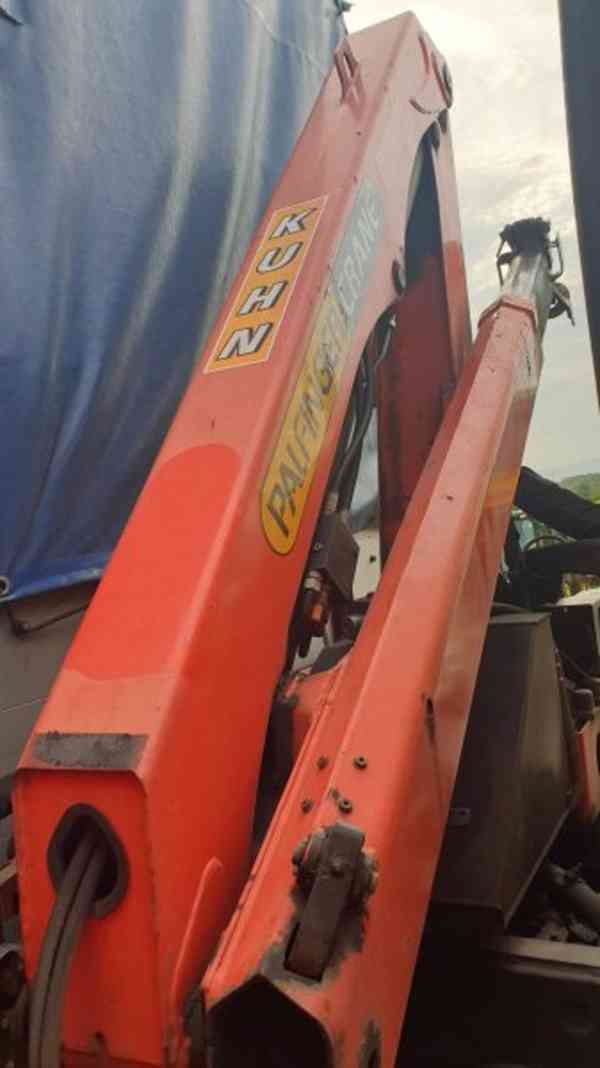 15t DAF valník 6.5m+HR Palfinger plachta shrnovačka bez bočn - foto 6