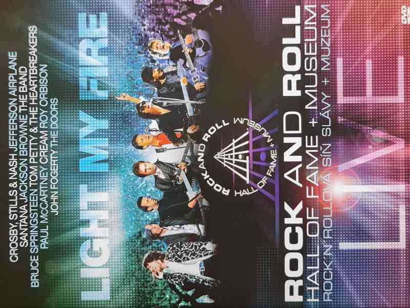 DVD - LIGHT MY FIRE / Rock And Roll Hall Of Fame + Museum - foto 1