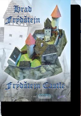 Papírový model hradu Frýdštejn - foto 2