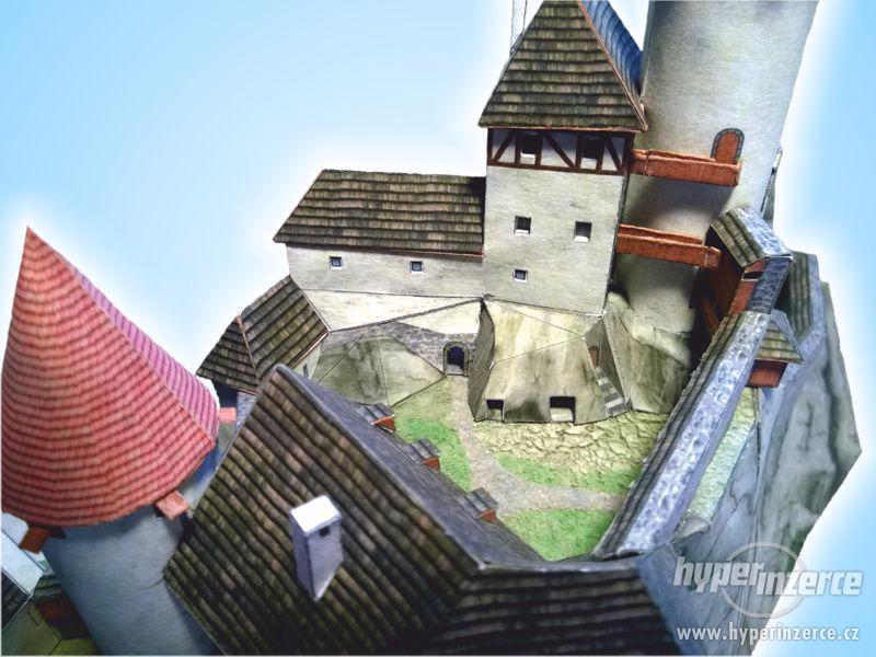 Papírový model hradu Frýdštejn - foto 3