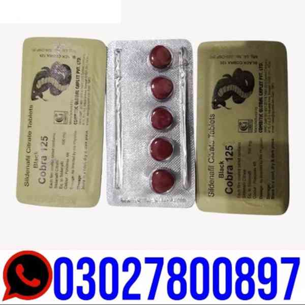 Black Cobra 125mg Tablets in Pakistan _ 03027800897 - foto 1