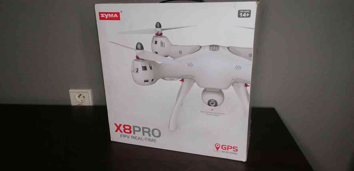 Dron Syma X8-PRO FPV, GPS, HD kamera, barometr - foto 7