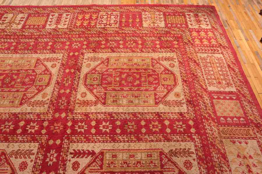 Starožitný palácový turecký koberec Ushak 555 X 375 cm - foto 3