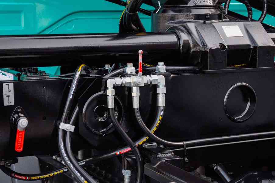 MERCEDES ATEGO 1218 HÁKOVÝ NOSIČ KONTEJNERŮ HYDRAULICKÁ RUKA - foto 35