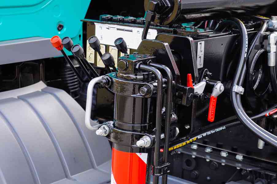 MERCEDES ATEGO 1218 HÁKOVÝ NOSIČ KONTEJNERŮ HYDRAULICKÁ RUKA - foto 43